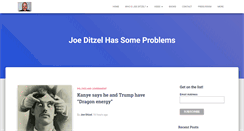 Desktop Screenshot of joeditzel.com